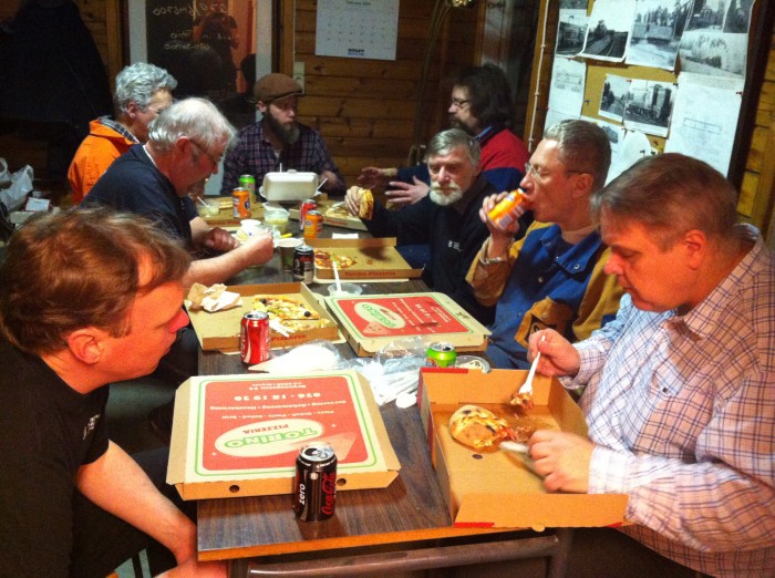 Lokmoddningspizza med Museivännerna